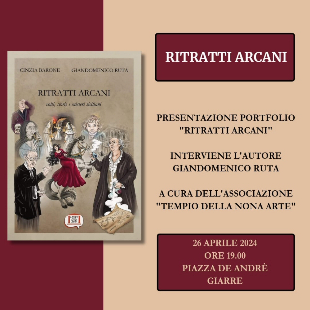presentazione portfolio ''Ritratti arcani''